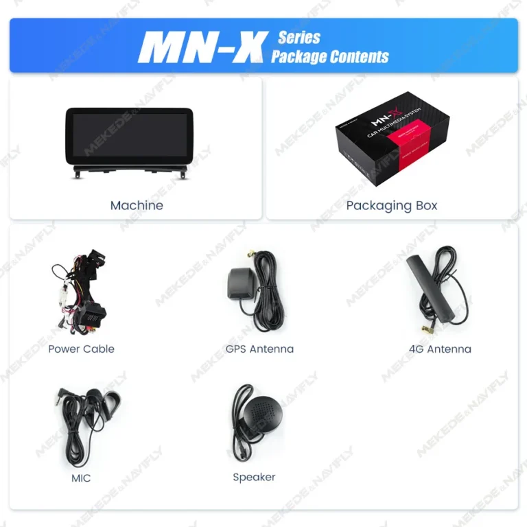 MEKEDE 12.5 pollici Android 14 Wireless Carpaly Auto Radio per Mercedes Benz Classe C W204 S204 2008-2010 GPS DSP Lettore multimediale