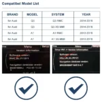 CARABC Wireless CarPlay Android Auto Per Audi A1 Q3 2012-2018 2G/3G MMI HN + RMC Con AirPlay Specchio Link funzione SCATOLA - Image 6