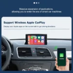 CARABC Wireless CarPlay Android Auto Per Audi A1 Q3 2012-2018 2G/3G MMI HN + RMC Con AirPlay Specchio Link funzione SCATOLA - Image 2