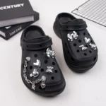 Set di 9 Charm Estivi per Scarpe, Decorazioni Fai-da-Te in Acrilico a Forma di Farfalla e Orso per Zoccoli