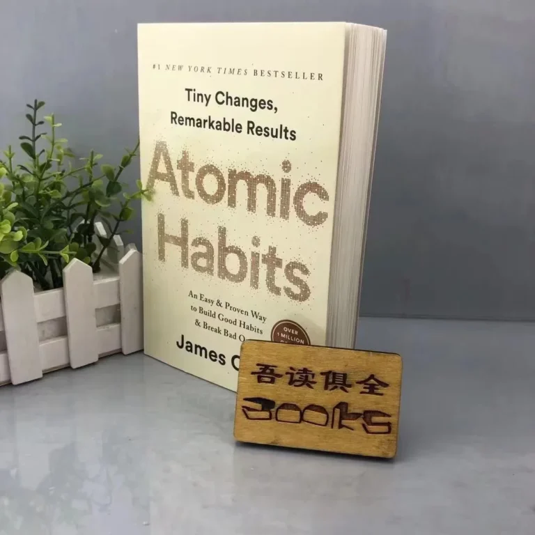 Abitudini atomiche di James Clear Un modo facile e comprovato per costruire buone abitudini per rompere i cattivi Autogestione Libri per l'automiglioramento