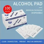 100 pz monouso 75% alcol salviette umidificate per antisettico pelle pulita gioielli telefono cellulare per la disinfezione uso strumenti puliti del tatuaggio