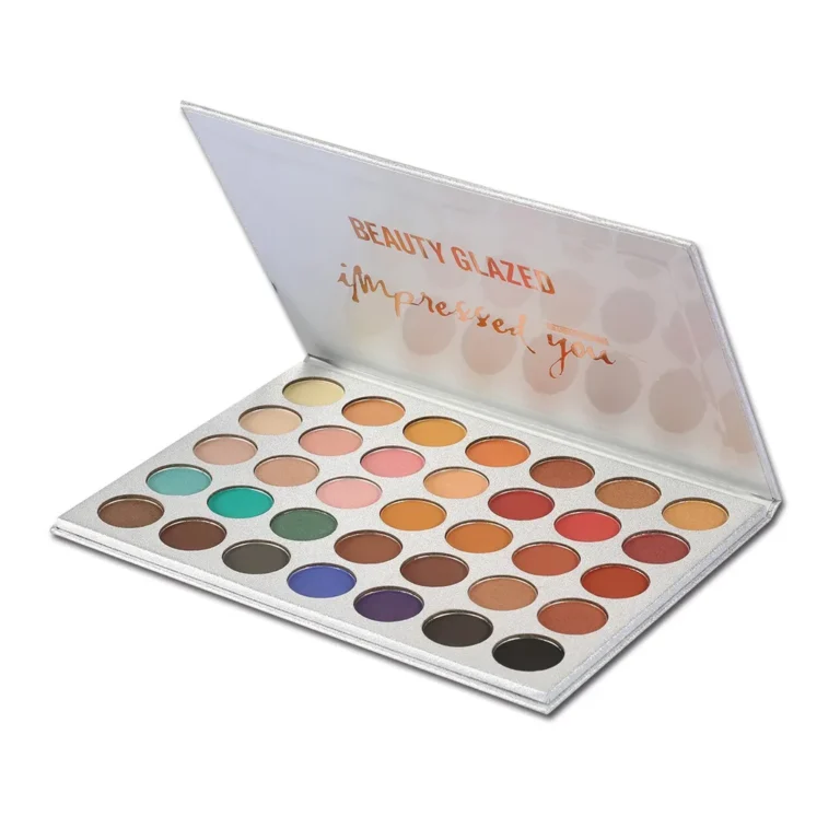 BEAUTY GLAZED Impressed Me Perfect 35 colori Matte Shimmer Palette per trucco impermeabile a lunga durata