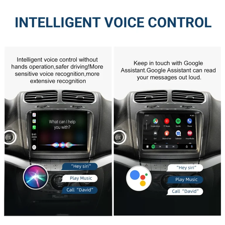 Wireless CarPlay Android Auto Retrofit Kit Decoder Box Per Fiat Freemont 2013 2014 2015 2016 2017 2018