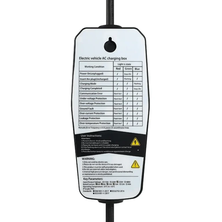 20 Metri 15 Metri-4M Caricabatteria per Auto Elettrica 3.5KW Cavo Lungo 6A-16A Veicolo Wallbox EVSE Impermeabile Tipo 2 Tipo 1 Spina Schuko 1P