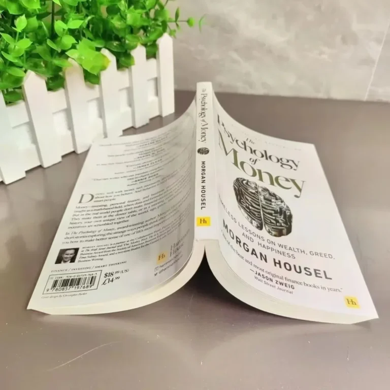 La psicologia del denaro: lezioni senza tempo su ricchezza, allevamento e la felicità Libri di finanza per libri di inglese per adulti
