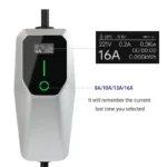 20 Metri 15 Metri-4M Caricabatteria per Auto Elettrica 3.5KW Cavo Lungo 6A-16A Veicolo Wallbox EVSE Impermeabile Tipo 2 Tipo 1 Spina Schuko 1P - Image 3