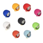 Accessori per ciondoli per luci per scarpe a LED in PVC da 2 pezzi per passeggini notturni, passeggiate e passeggiate per cani, ciondoli per scarpe, 3 modalità di illuminazione