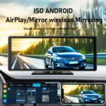 Auto Universale 10,26" Intelligente 4K 360 ° Rotatio Car DVR Dash Cam Wireless CarPlay e Android Auto Bluetooth WIFI Retromarcia posteriore - Image 6