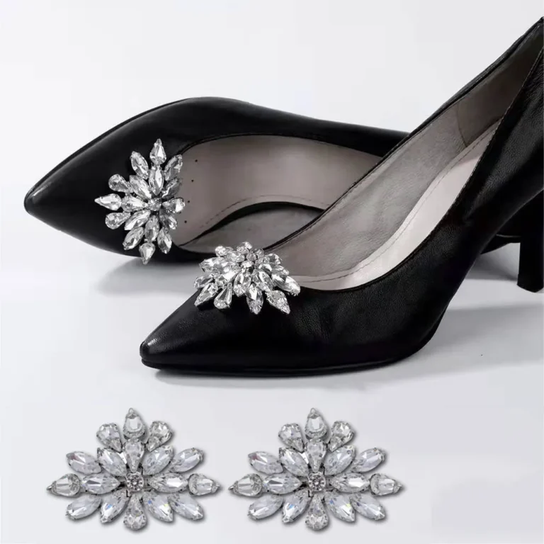 1PC clip per scarpe da donna rimovibili scarpe da sposa da sposa decorazione donna ciondoli con tacco alto gioielli strass decorazione di scarpe di cristallo