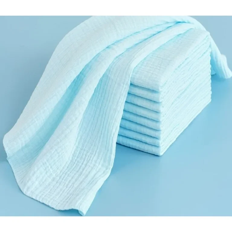 5 pz/lotto 100% Cotone Pannolini di Garza per Bambini - 45*43 cm Lavabile Morbido Perfetto per Il Cambio del Pannolino Neonato e A Duplice Uso come Asciugamani per Bambini