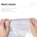 Happyflute 4 pz/set Regolabile Ecologico Pannolino di Stoffa Per Bambini Ecologico Lavabile Pannolino Riutilizzabile Misura 0-2 Anni 3-15 kg Infantile