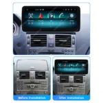 MEKEDE 12.5 pollici Android 14 Wireless Carpaly Auto Radio per Mercedes Benz Classe C W204 S204 2008-2010 GPS DSP Lettore multimediale - Image 2