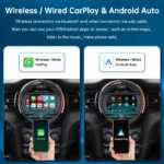 RoadTop Wireless CarPlay Android Auto per Mini R55 R56 R57 R58 R60 R61 F54 F55 F56 Clubman Countryman Cooper John Cooper Funziona - Image 3