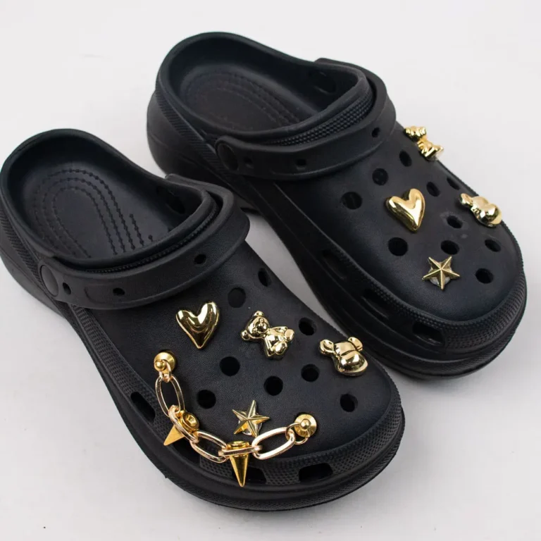 Set di 9 Charm Estivi per Scarpe, Decorazioni Fai-da-Te in Acrilico a Forma di Farfalla e Orso per Zoccoli