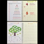 Grande Formato 18.5*26 cm Tedesco Magia Pratica Quaderno Penna Prescolare Bambini Calligrafia Bambini Riutilizzabile Deutsch Libro di Scrittura
