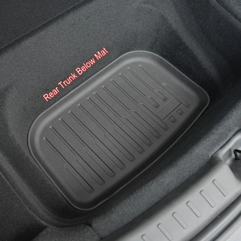 Cargo Liners for 2025 2026 Tesla Model Y Juniper Trunk Mat Front Rear Frunk Trunk Mats Tailgate Tray Pad Protector Accessories
