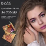 IMAGIC 36 colori makeup eyeshadow palette matte pearlescent glitter eyeshadow palette metallic gloss nude eye pigment cosmetics - Image 6