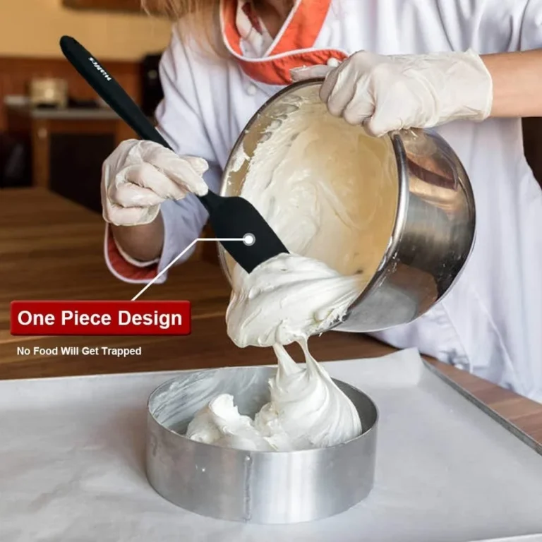 WALFOS utensili da cucina utensili da cucina Set di spatole in Silicone cucchiaio spatole per torte per cucinare cottura e miscelazione