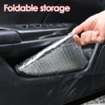 Car Steering Wheel Anti-Heat Sun Shade Cover Sunscreen Insulation Cover Foldable Sun-proof Anti-UV Protect Parasol Shield - Image 5