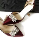 1PC Lady Crystal Shoe Clips Fascino rimovibile Gioielli Fibbia Donna Tacco alto Strass Scarpe Matrimonio Decorazioni di gioielli lucidi - Image 3