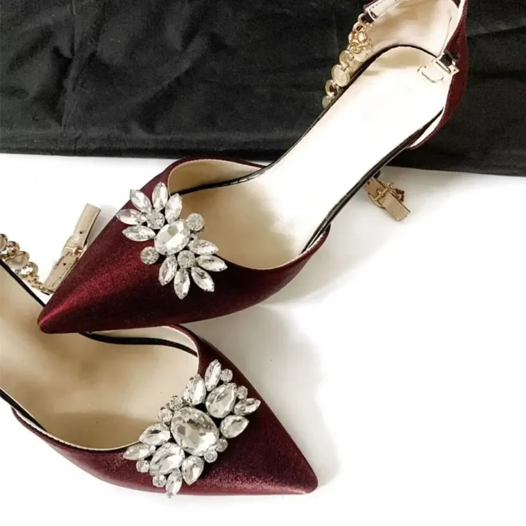 1PC Lady Crystal Shoe Clips Fascino rimovibile Gioielli Fibbia Donna Tacco alto Strass Scarpe Matrimonio Decorazioni di gioielli lucidi