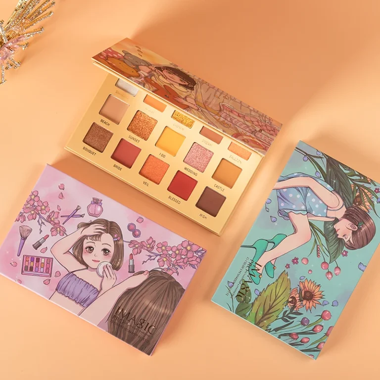 IMAGIC Eyeshadow Palette Matte Make Up Palette Highlight Blus Shimmer Pearlescent Waterproof Eye shadow Powder e Body Paint