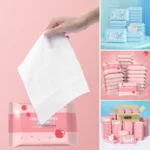 10 pz/pacco nuovo tessuto non tessuto Spunlace salviette per neonati portatili EDI Pure Water strumenti per la cura del bambino salviette umidificate usa e getta estraibili - Image 5